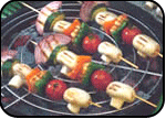veggie kabobs